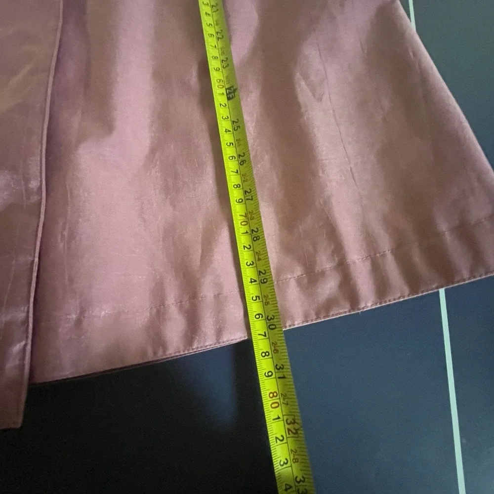 Giacca Young Gallery Vintage Pink Girls 7 Raincoat Rosettes Shiny Capelet Hood‎